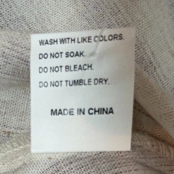 Petal & Pup Jimi Stripe Long Sleeve Maxi Dress Linen Blend Size M New - Picture 6 of 6